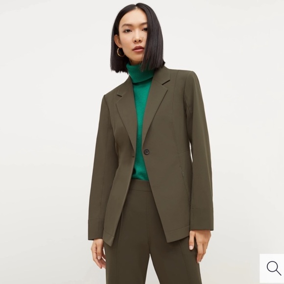 MM Lafleur Jackets & Blazers - M.M. Lafleur The Moreland Jacket - OrigamiTech - in Olive Green
